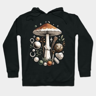 Cottagecore Aesthetic Dark Academia Aesthetic Mushroom Hoodie